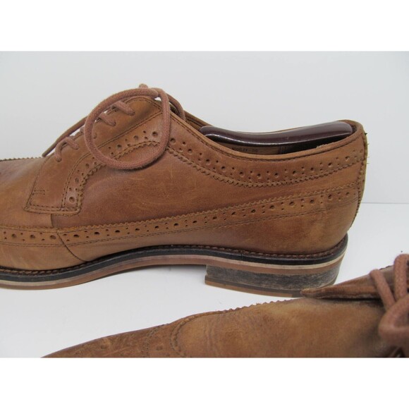 Polo Ralph Lauren Mosley Wing tip Oxfords Mens Size 11 - Picture 15 of 16